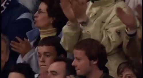 Audience Clapping Ronaldinho GIF