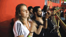 Audience Doing Italian Hand Gesture GIF