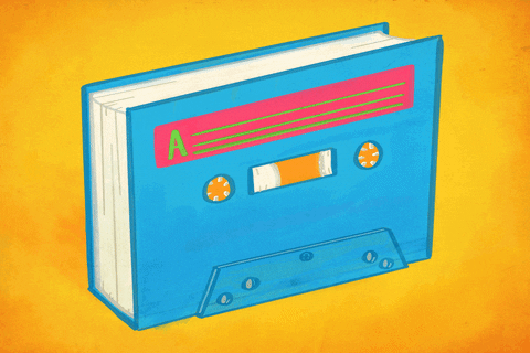 Audio 90s 80s Cassette GIF