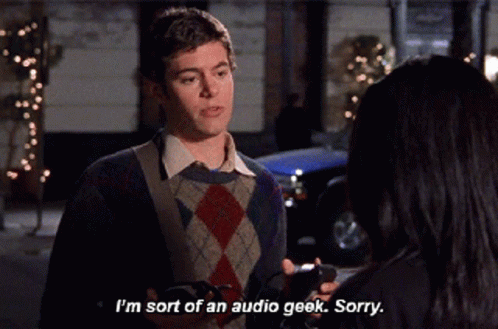 Audio Geek Gilmore Girls Dave Rygalski GIF