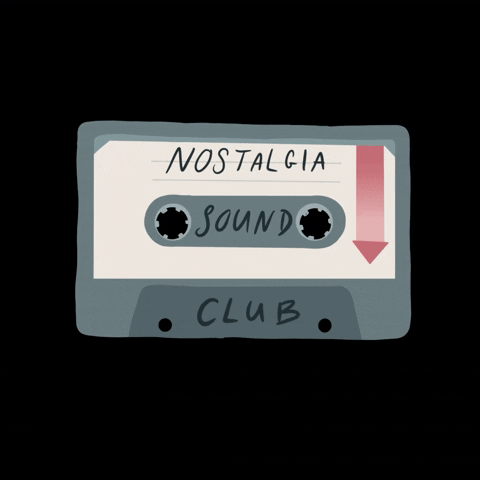 Audio Nostalgia Cassette Tape GIF
