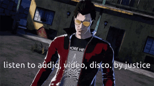 Audio Travis Touchdown No More Heroes GIF