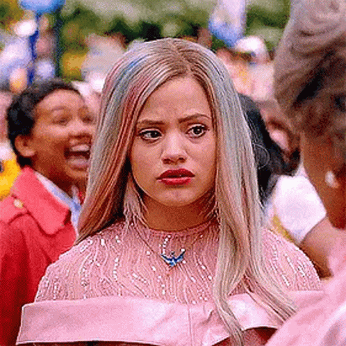 Audrey Descendants Frowning GIF