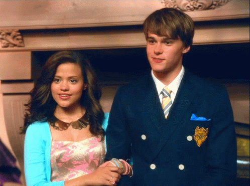 Audrey Descendants Holding Ben GIF
