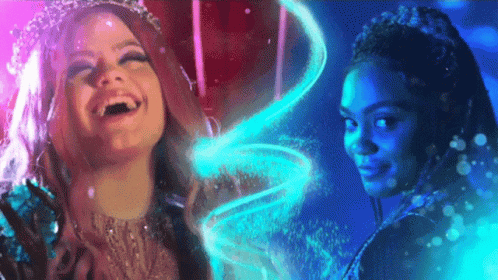 Audrey Descendants Laughing GIF