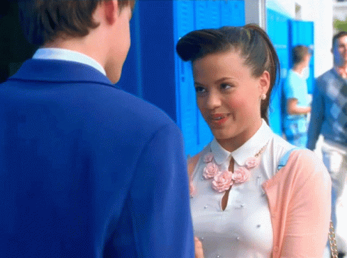 Audrey Descendants Light Kiss GIF