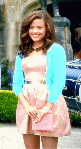 Audrey Descendants Pleasantly Smiling GIF