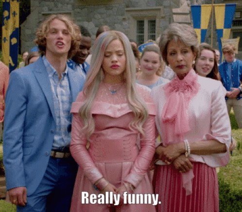 Audrey Descendants Really Funny GIF