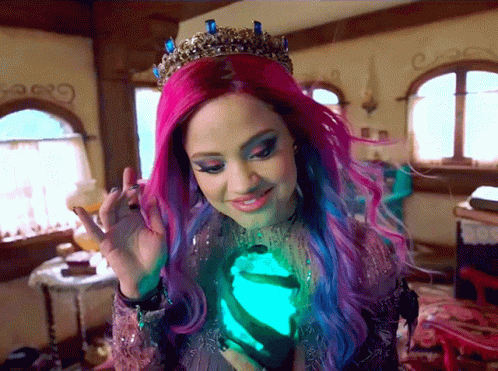 Audrey Descendants Smiling GIF