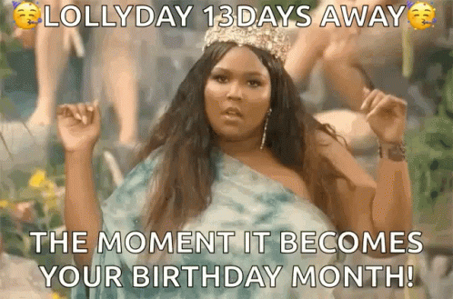 August Birthday Lizzo Dance GIF