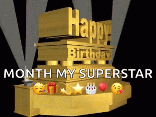August Birthday Month My Superstar GIF