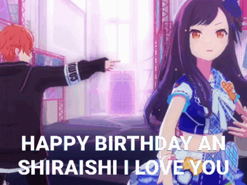 August Birthday Shiraishi An GIF