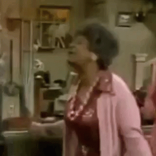 Aunt Esther Head Bang Sanford And Son GIF
