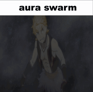 Aura Swarm Man in Costume