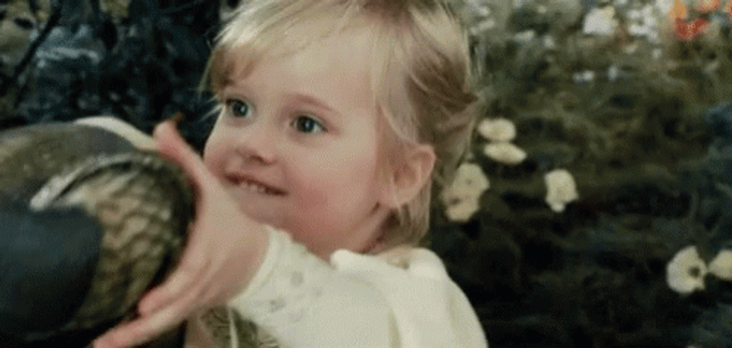 Aurora Hanging On Maleficent Horns GIF