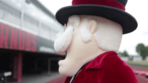 Austin Hays Mascot Man Mustache GIF