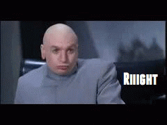 Austin Powers Dr Evil Right GIF