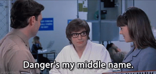Austin Powers Im In Danger GIF