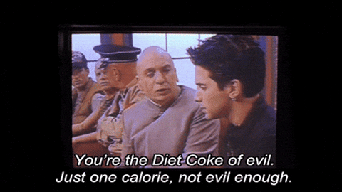 Austin Powers Mole Diet Coke Of Evil GIF