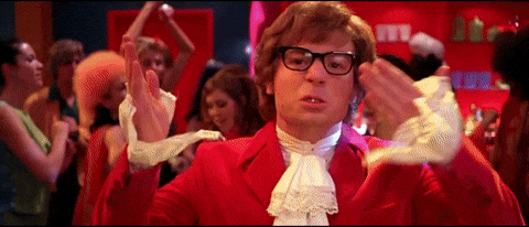 Austin Powers Mole Fantastic Performace GIF