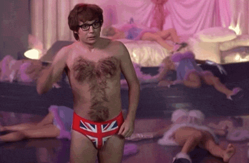 Austin Powers Mole Feels Ashamed GIF