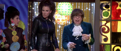 Austin Powers Mole Groovy Dancing GIF