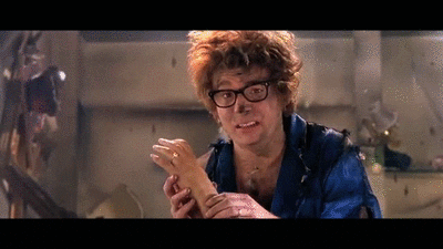 Austin Powers Mole I'm Single Again GIF