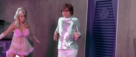 Austin Powers Mole Majestic Dancing GIF