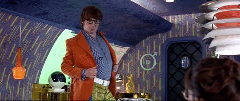 Austin Powers Mole Trying To Impress GIF