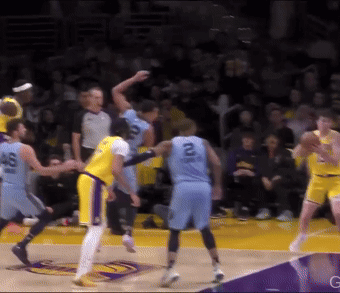 Austin Reaves Game Winner GIF