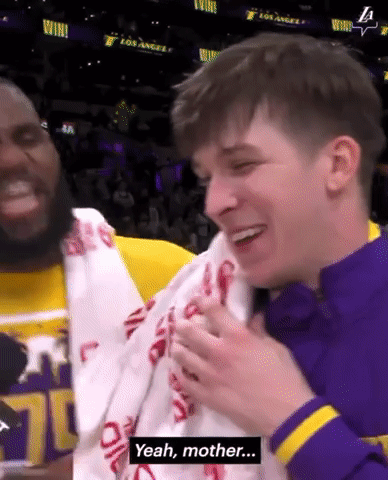 Austin Reaves Lakers GIF