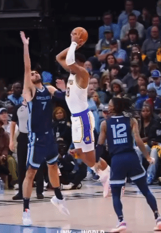 Austin Reaves Three Points GIF