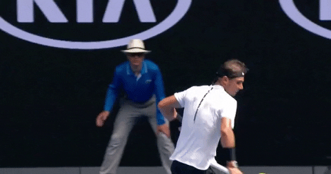 Australian Open Rafael Nadal Celebration Punch GIF