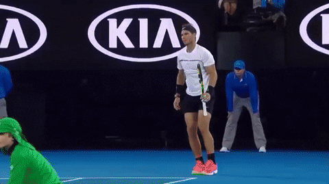 Australian Open Rafael Nadal Side Eye GIF