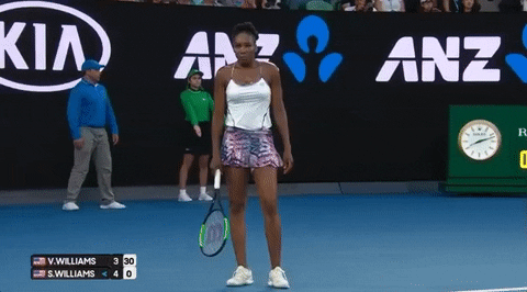 Australian Open Venus Williams Walking Out GIF
