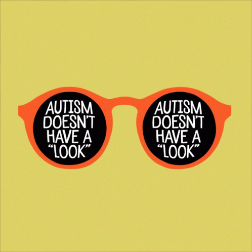Autism Doesn't Have Look Sunglasses Graphics Art GIF