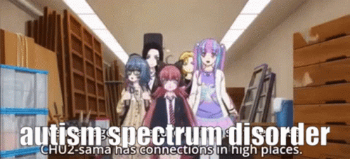 Autism Spectrum Disorder Anime Walking GIF