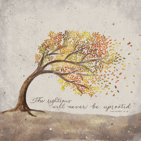 Autumn Falls Season Bible Verse GIF