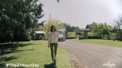 Autumn Reeser Carefree Power Walking GIF