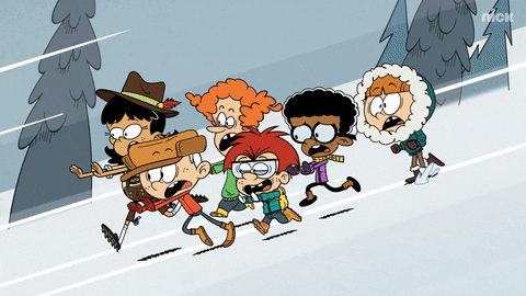 The Loud House Avalanche GIF