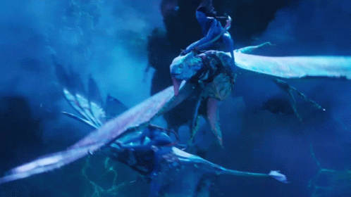 Avatar 2 Couple Having Fun GIF
