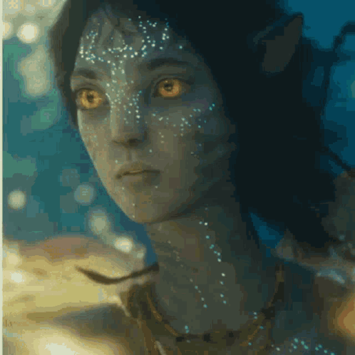Avatar 2 Kiri Touching GIF