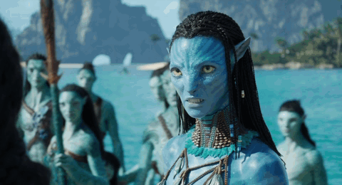 Avatar 2 Neytiri Versus Ronal GIF