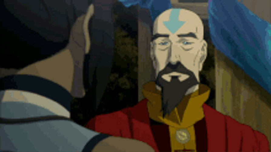 Avatar Aang Comforting Korra GIF