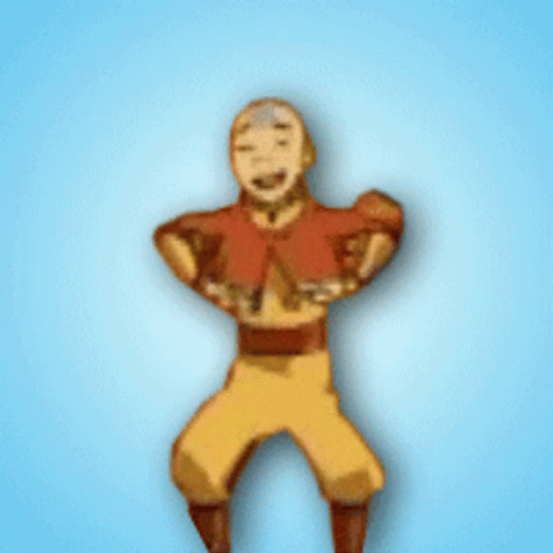 Avatar Aang Funny Dance Moves GIF