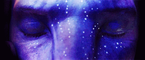 Avatar Blue Alien Eyes GIF