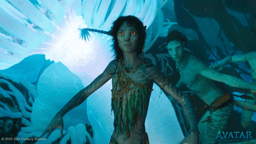 Avatar Poster Woman and Man in Cave