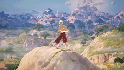 Avatar The Last Airbender Game Flying GIF