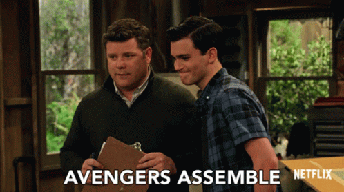 Avengers Assemble No Good Nick Ed Jeremy GIF