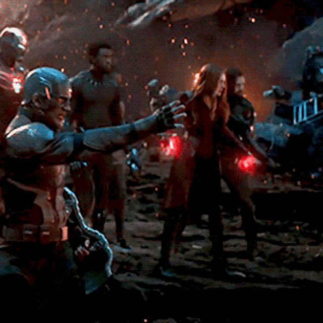 Avengers Endgame Captain America Gif GIF